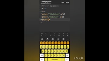 difference between division |modulus | floor division in Python programming language#coding