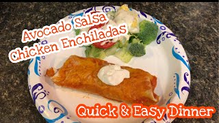 Avocado Salsa Chicken Enchiladas// Mini Grocery Haul by Kim Daigre 30 views 2 years ago 10 minutes, 1 second