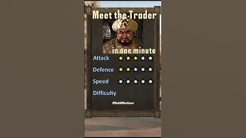 Meet the Trader, in one minute - Stronghold Crusader Definitive Edition