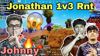 Jonathan 1v3 Revenent 😳🥵  Jonathan vs Aquanox , sensi, Fierce  Johnny on fire 🔥