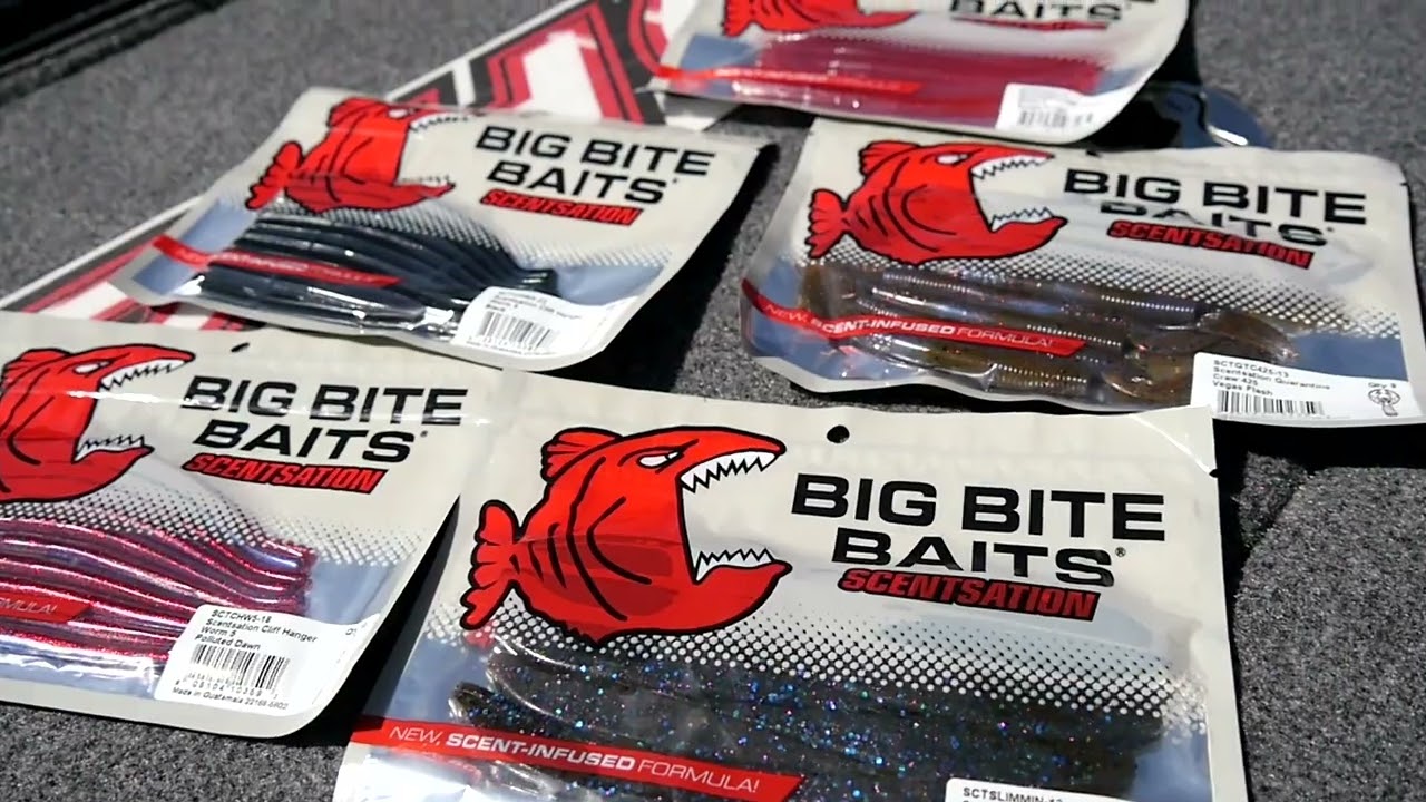 Clifford Pirch Introduces the Big Bite Baits Scentsation Line of Soft Plastics