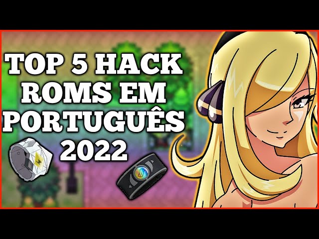 FIZ UM PACK COM AS 30 MELHORES HACK ROMS COMPLETAS DE POKÉMON EM PT-BR