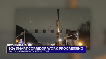 I-24 Smart Corridor work progressing