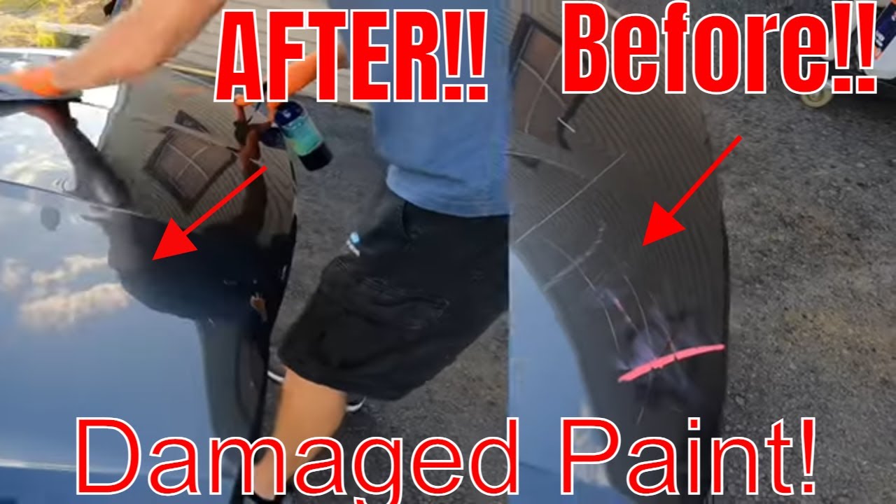 How to Repair Damaged Clear Coat - Auto Body Repair Hacks Revealed 