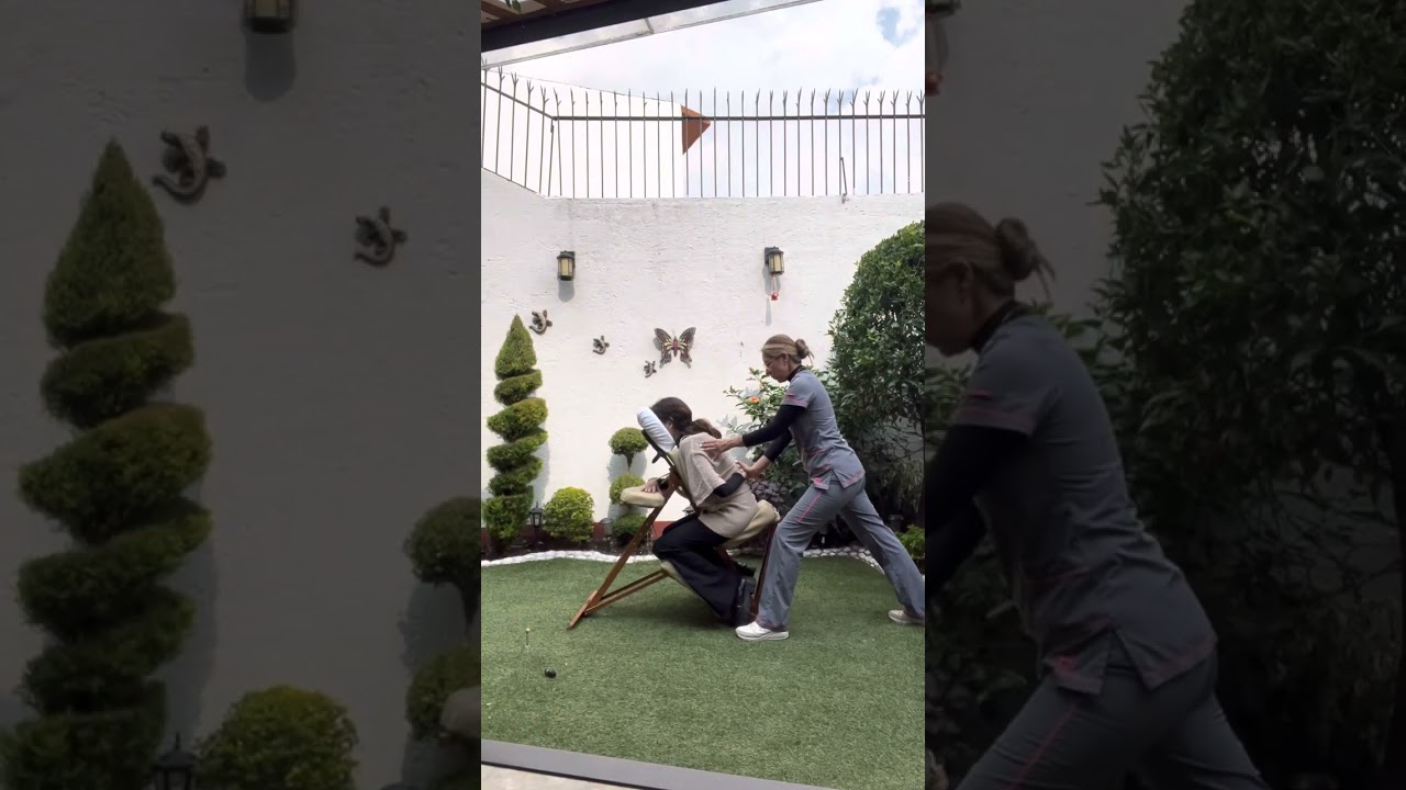 Masaje Shiatsu en silla