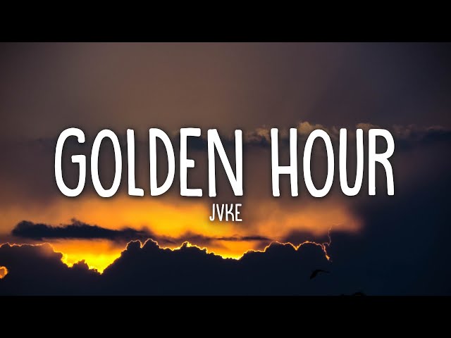 JVKE - golden hour (Lyrics) class=