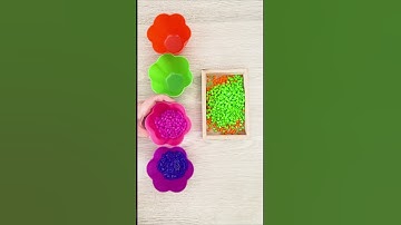 Beads Reverse Color Sorting #shorts #marblemeg #asmr