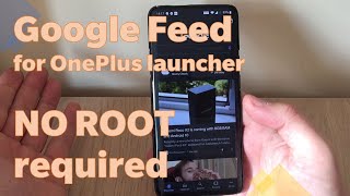 🤯 Get Google Feed instead of Shelf for your OnePlus 7 series (NO ROOT REQUIRED) 🤯 screenshot 5