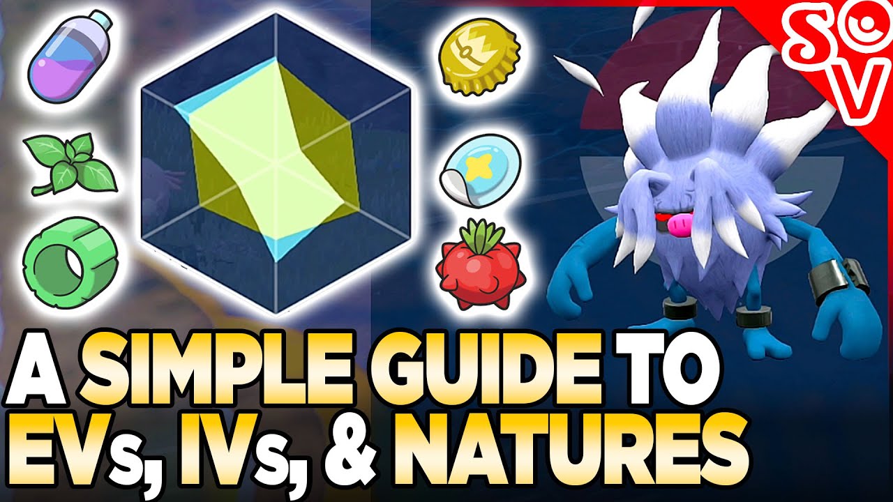 A Simple Guide to EVs, IVs, Natures, & More in Pokemon Scarlet and Violet 