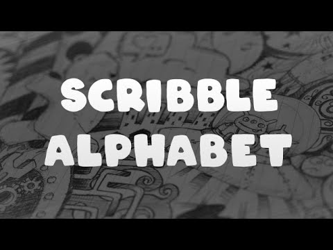 Scribble Alphabet Final Cut Pro Templates