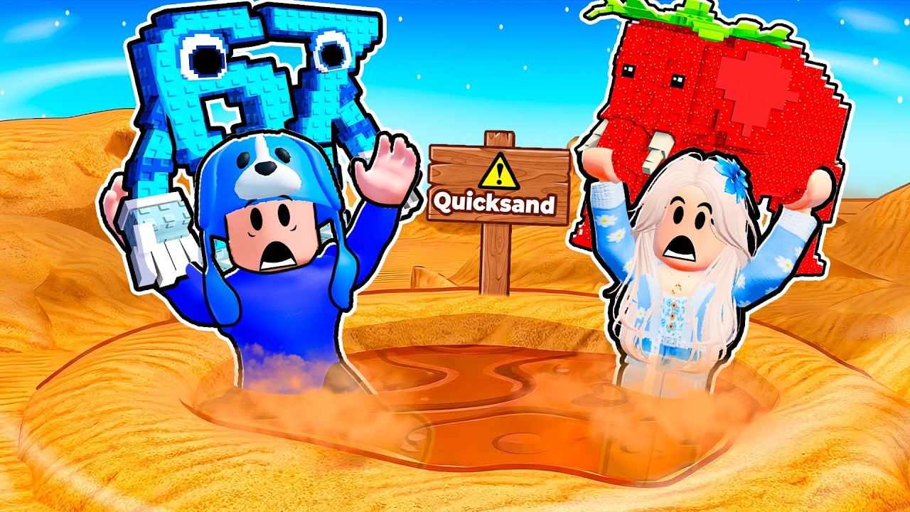 ROBLOX ESCAPE QUICKSAND FOR BRAINROTS...