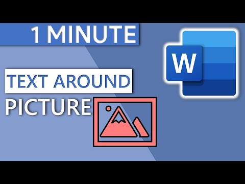 Обтекание изображения текстом в Word (1 МИНУТА | 2020)