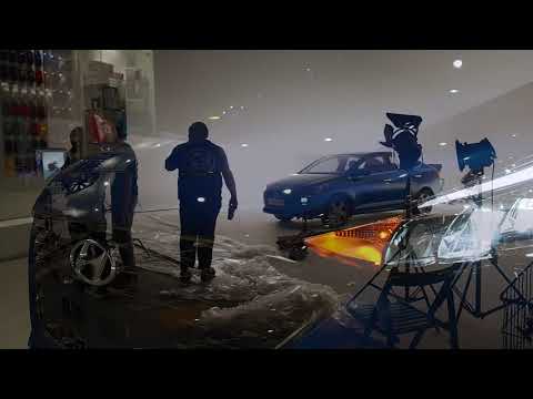 Backstage съемки запуска