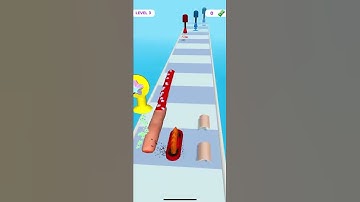 Nail Stack 💅🏼 All Levels Gameplay Android, IOS Lvl#3 🎮