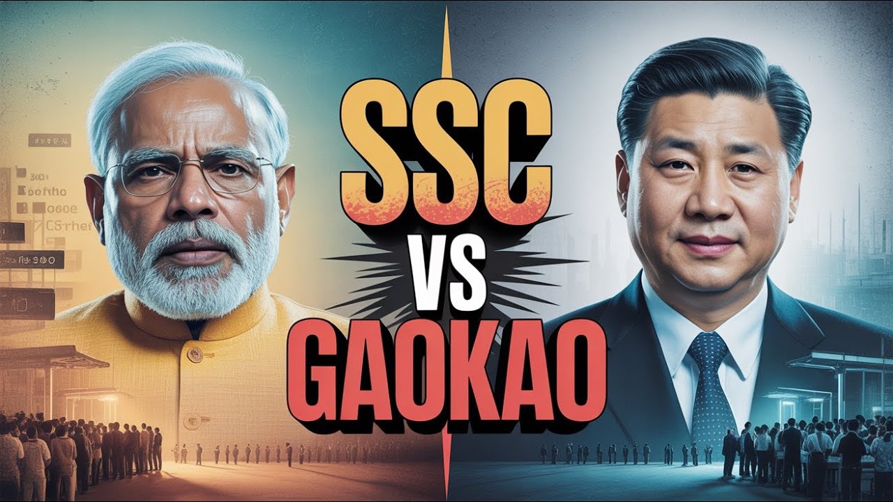 CHINA treat exam like War and INDIA like Jokes
