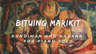 Video thumbnail of "Nicanor Abelardo: Bituing Marikit - Piano Solo"