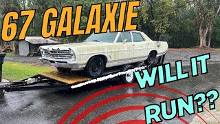 1967 Ford Galaxie 500, Will it run?