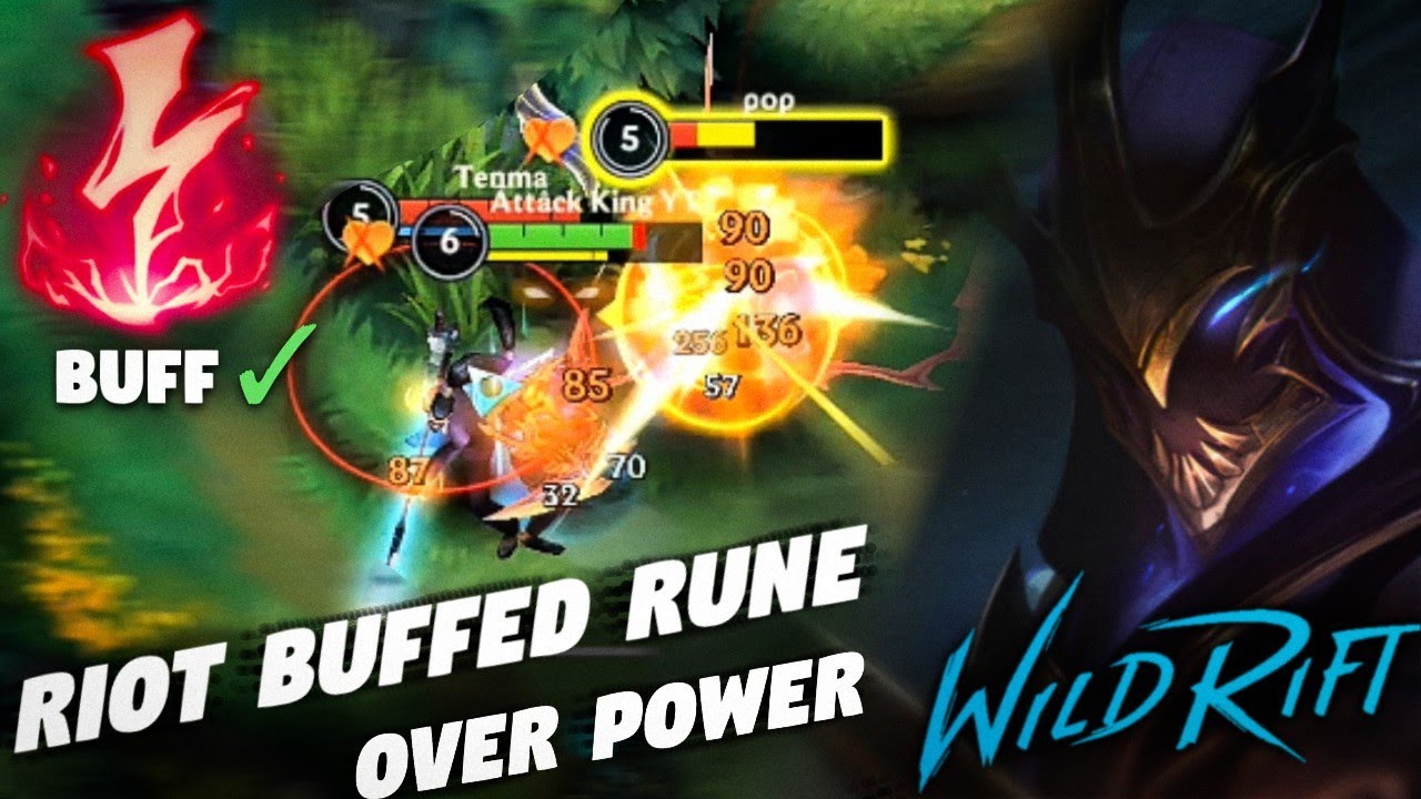 WILD RIFT | RIOT BUFFED ELECTROCUTE / ZED and YASUO OVER POWER GAMEPLAY ...