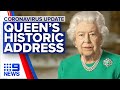 Coronavirus: Queen addresses the UK on COVID-19 | Nine News Australia