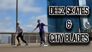 Deez Skates And City Blades Throw Down An Inline Skate Dance!