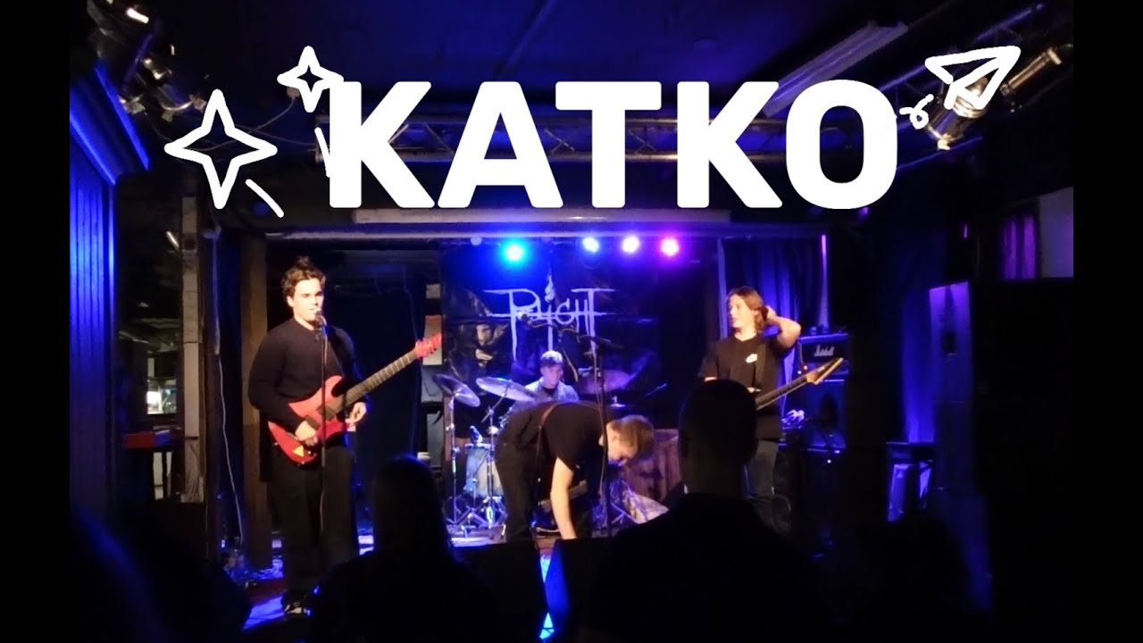 KATKO Plays Live at Seurahuone, Kokkola Finland 2025 11/14 Music Video by Hannu Björkbacka.