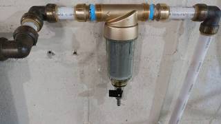 the review of the ispring spin-down sediment water filter part1