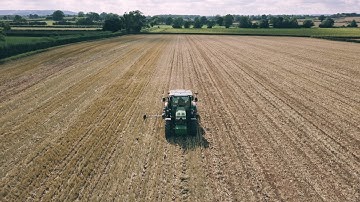 Planting Oil Seed Rape with AgOpenGps and back on the combine.