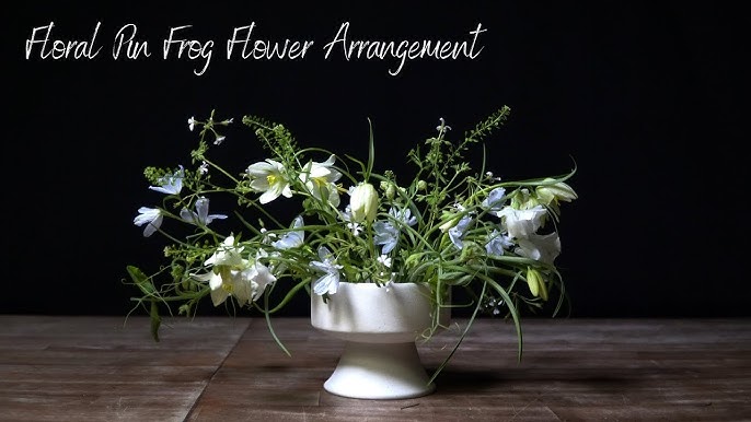 How To Design With a Floral Frog - Flowers Talk Tivoli