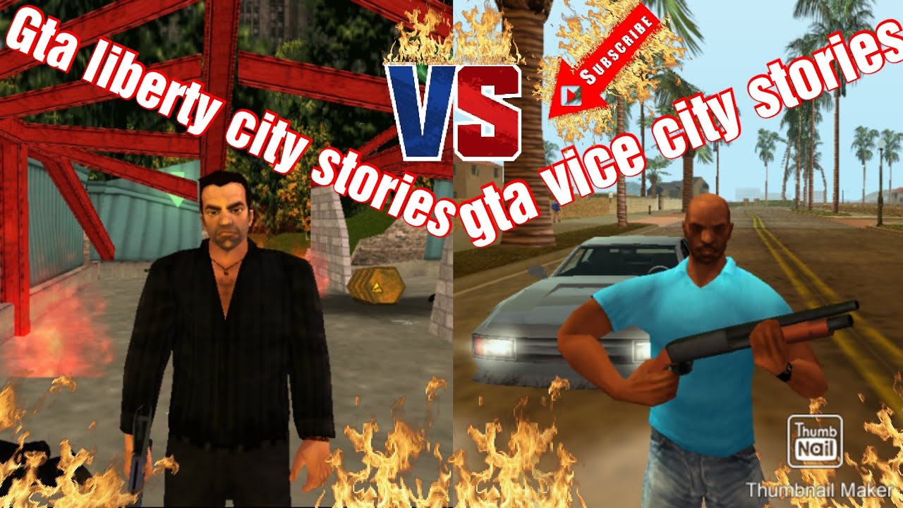 Gta liberty city stories VS gta vice city stories ita - YouTube