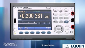 Keysight 34460A and 34461A Digital Multimeter with Truevolt - Replacement for Keysight 34401A