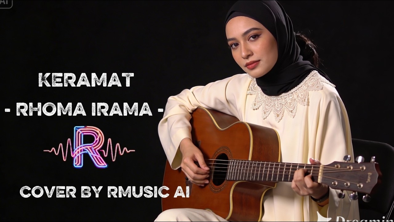 KERAMAT - RHOMA IRAMA | VIDEO LYRIC - COVER BY R MUSIC AI