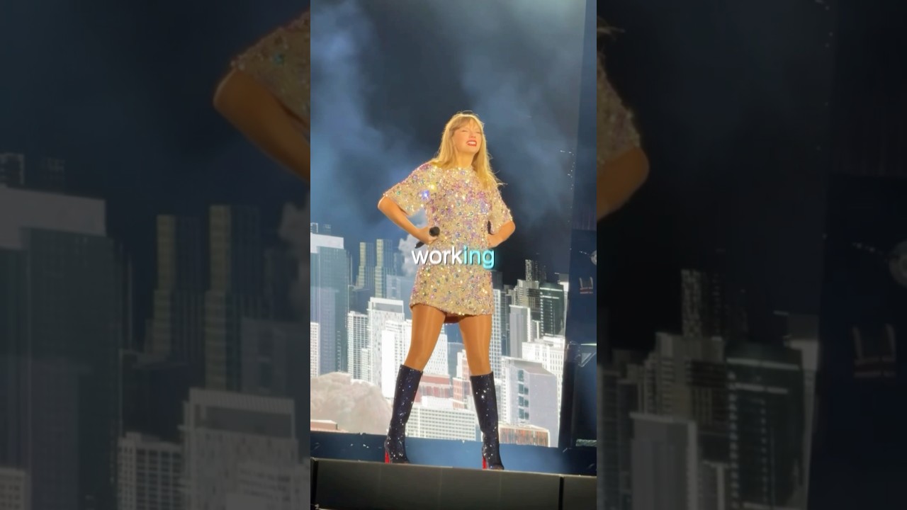 Как Тейлор Свифт справляется с трудностями на сцене! 😱❤️