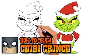 How to Draw Grinch | Christmas Lesson