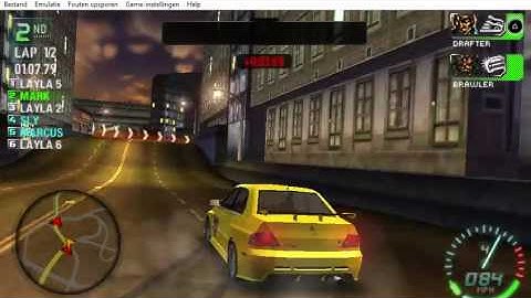 Need for Speed  Carbon Own the City PSP (Part 43) - Race #37 - Bridge City (R) (Circuit)