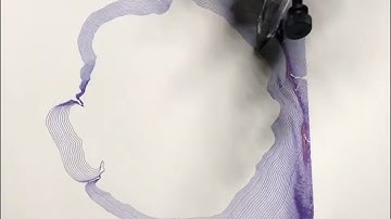 Drawing "Affection" #penplotter #timelapse