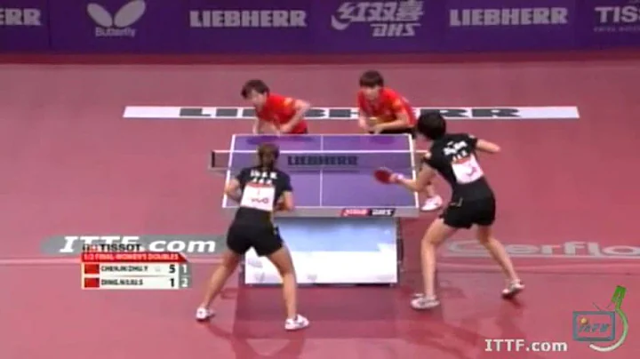 2013 World Table Tennis Championships: Liu Shiwen/Ding Ning vs Chen Meng/Zhu Yuling - DayDayNews