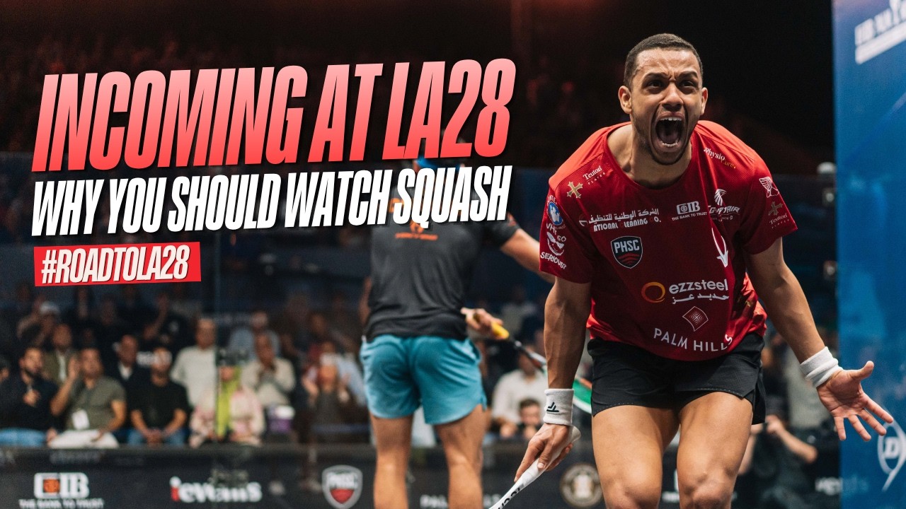 Squash ☄️ The Olympics' newest sport at LA28