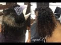 Full SewIn &amp; Closure W/ Beauty Forever 100% Human Brazilian Unprocessed Curly Virgin Hair Extension