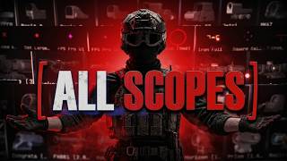 ALL Bodycam Scopes and Reticles to save your R Points