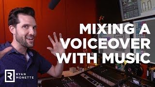 How to Mix Dialogue or a Voiceover with Music