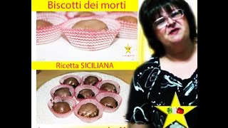 I Biscotti Dei Morti Toto Tetu Tutu Le Ricette Della Zia Star Videoricette