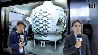 The world's largest 3D printed aerospike engine at TCT Asia 2026
