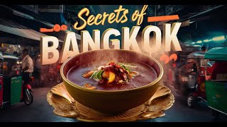 Thailand Street Food - Secrets of Bangkok: Try Thai Pork Blood Soup, known as "Kaolao Lueat Mu"