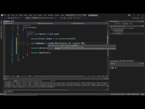 How to generate a random number in Asp.Net C#