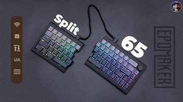 Half the Keyboard, Double the Fun! Epomaker Split 65 😲