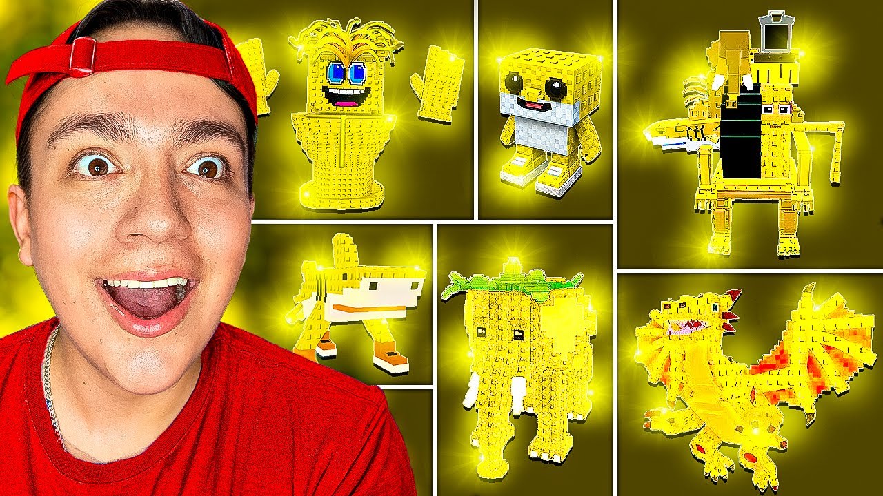 SOLO PUEDO ROBAR BRAINROTS DORADOS EN STEAL A BRAINROT🤑!