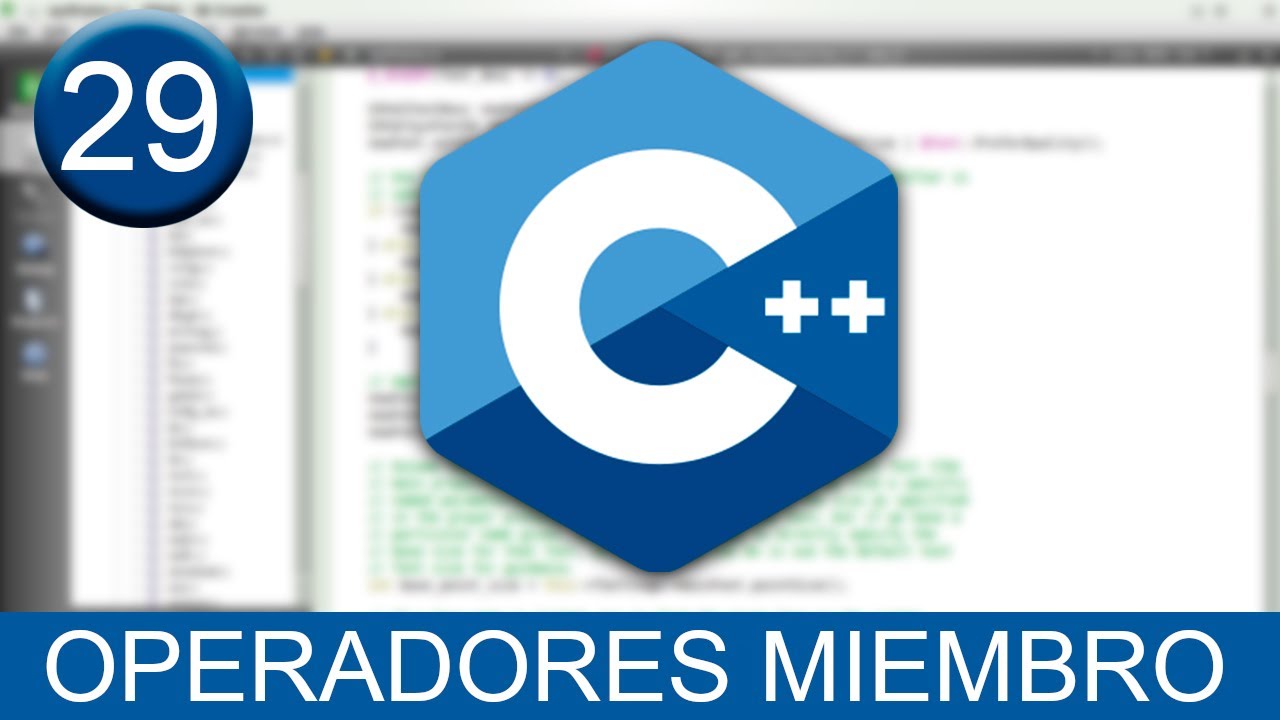 Tutorial sobre Operadores Miembro en Lenguaje C++ - YouTube