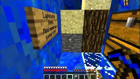 Minecraft Mod Spotlight - LapisLazuli Items Mod