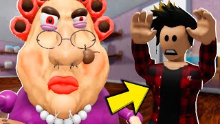 A VÓ RANHENTA TEM UMA IRMÃ NO ROBLOX! (ESCAPE EVIL GRANDMA)