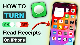 How to Turn Read Receipts ON or OFF in iMessage on iPhone or iPad? (Hide Read Receipts in iMessage)